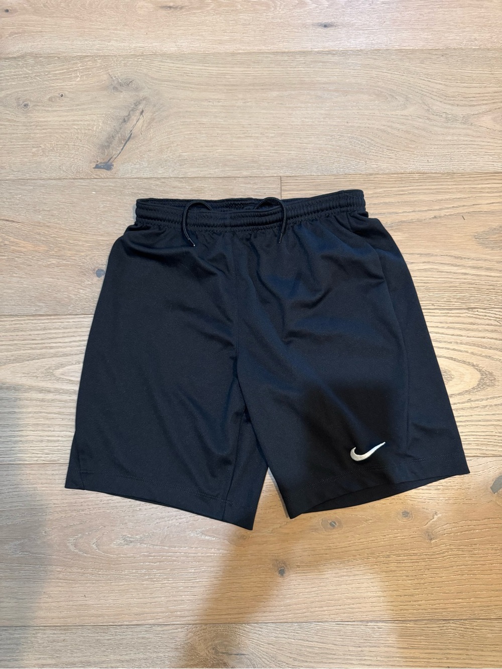Boys Black Dri-FIT Athletic Shorts